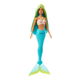 Boneca Barbie Sereia Mundo Da Fantasia - Mattel Hrr02
