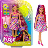 Boneca Barbie Totally Hair Cabelos Coloridos