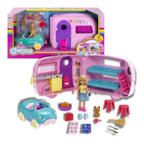Boneca Barbie Trailer Da Chelsea Acampamento - Mattel