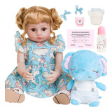 Boneca Bebê Reborn Malkitoys Prematura Silicone Alice 25cm - Malki toys