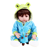 Boneca Bebê Reborn Menino 48cm Original - 100% Silicone