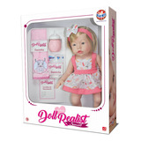 Boneca Coleção Doll Realist Small Loira