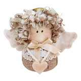 Boneca De Pano Anjinha Com Coração Md 02