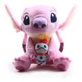 Boneca De Pelúcia Supermacia Lilo Stitch Girlfriend Com Scru