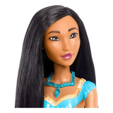 Boneca Disney Princesas Saia Cintilante Pocahontas Hlw02