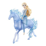 Boneca Disney Princess Frozen2 Elsa E Cavalo Water Nokk