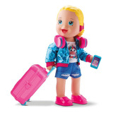 Boneca Diver Toys Vamos Viajar Brinquedo Mala Fone Celular