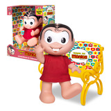 Boneca E Mini Banquinho Brinquedo Infantil