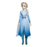 Boneca Elsa Frozen 2 Grande - 82 Cm - Baby Brink Disney