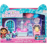 Boneca Gabbys Dollhouse Playset Banheiro De Luxo Sunny 
