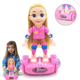 Boneca Hoverboard Bate E Volta Boneca