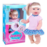 Boneca Jenny Fala E Ensina Inglês