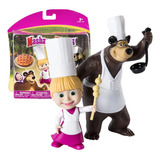 Boneca Masha E O Urso Cozinheiros