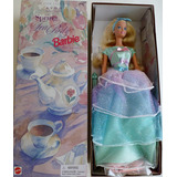 Boneca Mattel Special Edition Spring Tea Party Barbie Blonde