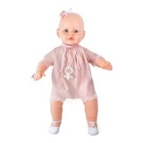 Boneca Meu Bebê Vestido Lilás 60 Cm Estrela