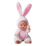 Boneca Mini Bebê Reborn Infantil Roupa