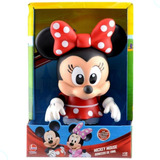 Boneca Minnie Baby Criança Infantil Turma Mickey Vinil Fofo