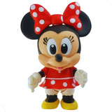 Boneca Minnie Baby Criança Infantil Turma Mickey Vinil Fofo