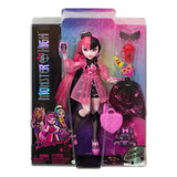 Boneca Monster High Draculaura Moda Mattel