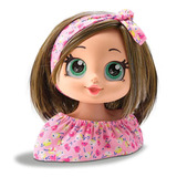 Boneca Para Pentear E Maquiar Busto Brinquedo De Menina