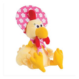 Boneca Pelúcia Galinha Lola Cocoricó Multibrink