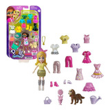 Boneca Polly Pocket Infantil Conjunto Moda Infantil Mattel