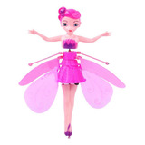 Boneca Princesa Aerocraft Fada Voadora Rosa