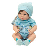 Boneca Reborn Menino New Born Premium-chupetac/led-divertoys