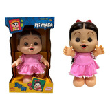 Boneca Rosita Iti Malia Turma Da Mônica Baby Brink
