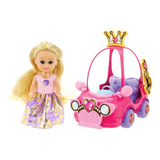 Boneca Sparkle Girlz Mini Carro Sparkles Surpresa Dtc 4806