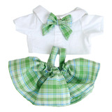 Boneca T-shirt Terno Fantasias Flexibilidade Grade Verde