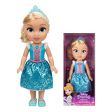Boneca Toddler Princesas Cinderela 38cm -