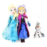 Bonecas Pelúcia Frozen Anna E Elsa
