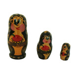 Bonecas Russas Matryoshka 3pcs 302 10-11cm