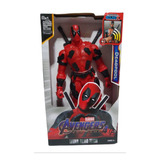 Boneco Action Figure Deadpool 30 Cm Marvel Avengers Luz Sons