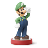 Boneco Amiibo Nintendo Luigi Super Mario