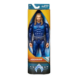 Boneco Aquaman Com Traje Furtivo 30cm