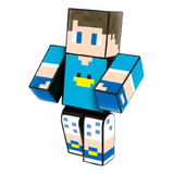 Boneco Articulado Beto Gamer Minecraft Algazarra