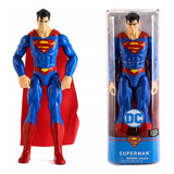 Boneco Articulado Superman 30 Cm Dc Liga Da Justiça Sunny
