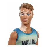 Boneco Barbie- Ken Fashionista Vitiligo.