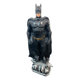 Boneco Batman Grande Estátua Colecionável De Resina 23cm