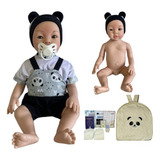 Boneco Bebê Realista Tipo Reborn Menino Pode Molhar