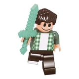 Boneco Bloco De Montar Roblox Compatível