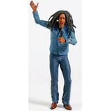 Boneco Bob Marley Articulado 18 Cm
