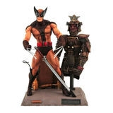 Boneco Brown Wolverine X-men Marvel Select Comics Dc Toys