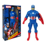 Boneco Capitão América Vingadores Articulado Avengers