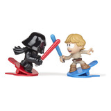 Boneco De Ação Star Wars Battle Bobblers Darth Vader Vs Luke