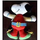Boneco De Pelúcia Snoopy Antigo Da Estrela