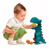 Boneco Dino Papa Tudo Dinossauro Brinquedo Didático Elka