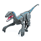 Boneco Dinossauro Robô Luz E Com Movimento Controle Remoto
